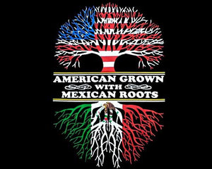 "American Grown With Mexican Roots" T-Shirt