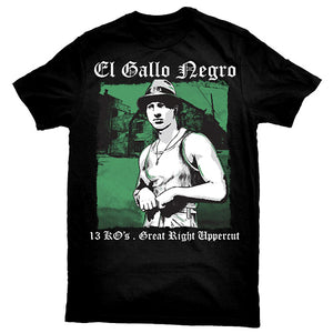 "El Gallo Negro Black Rooster" T-Shirt